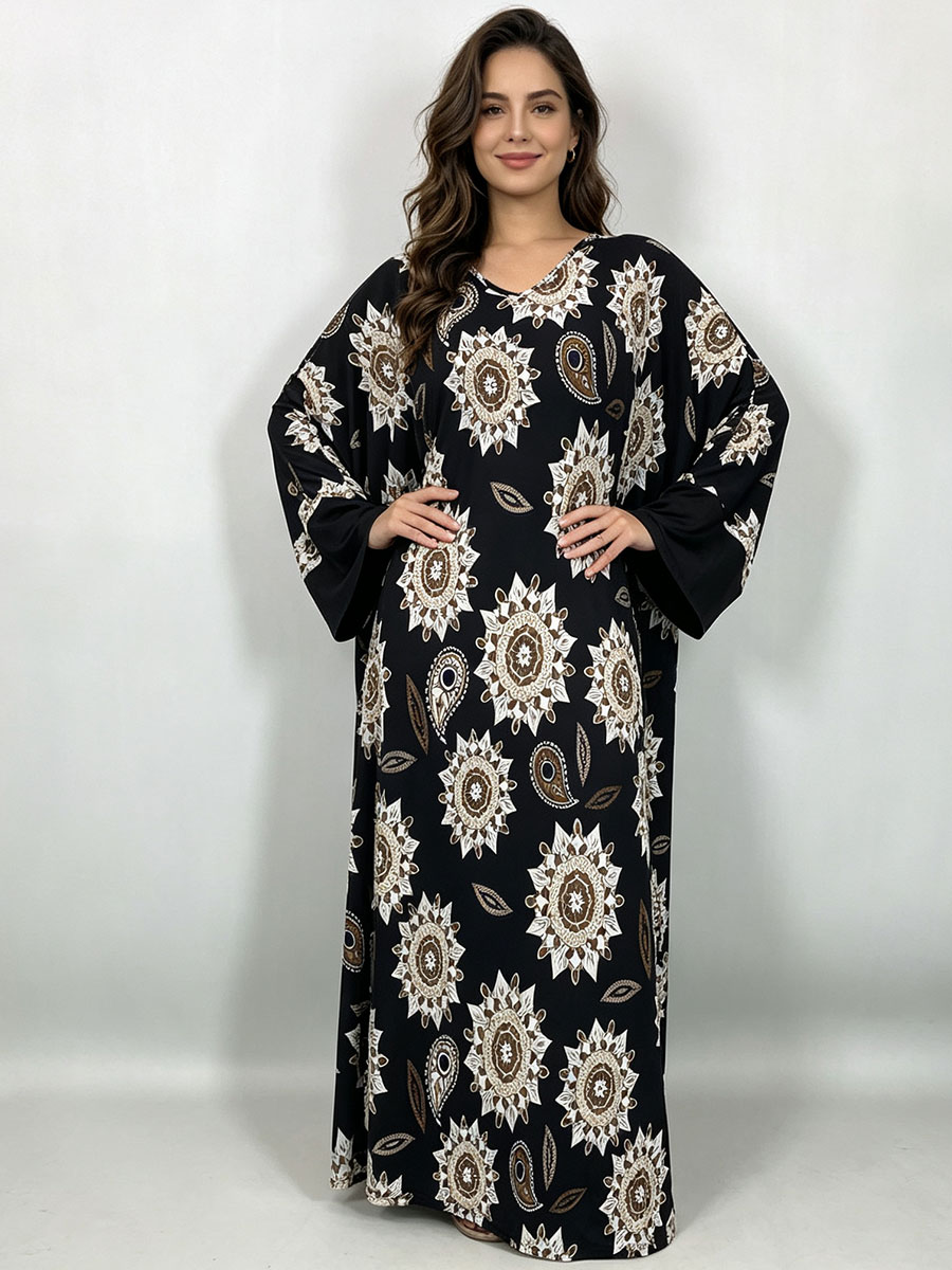 Ethnic Gown - Plus Size Maxi Dress for Women
