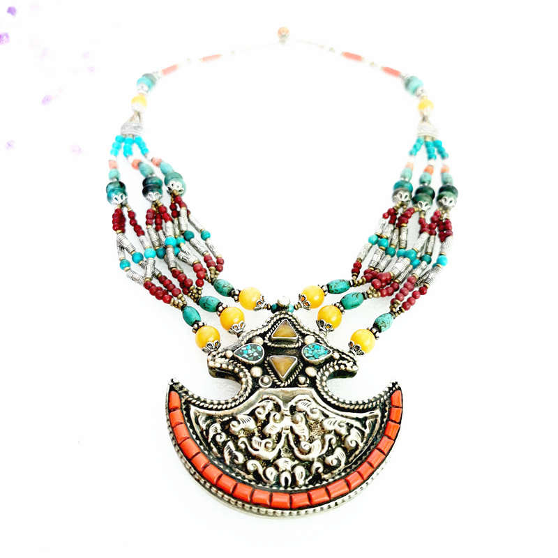 Mytery Fine Vintage Necklaces  - Ethnic Fashion Com 评论和价格