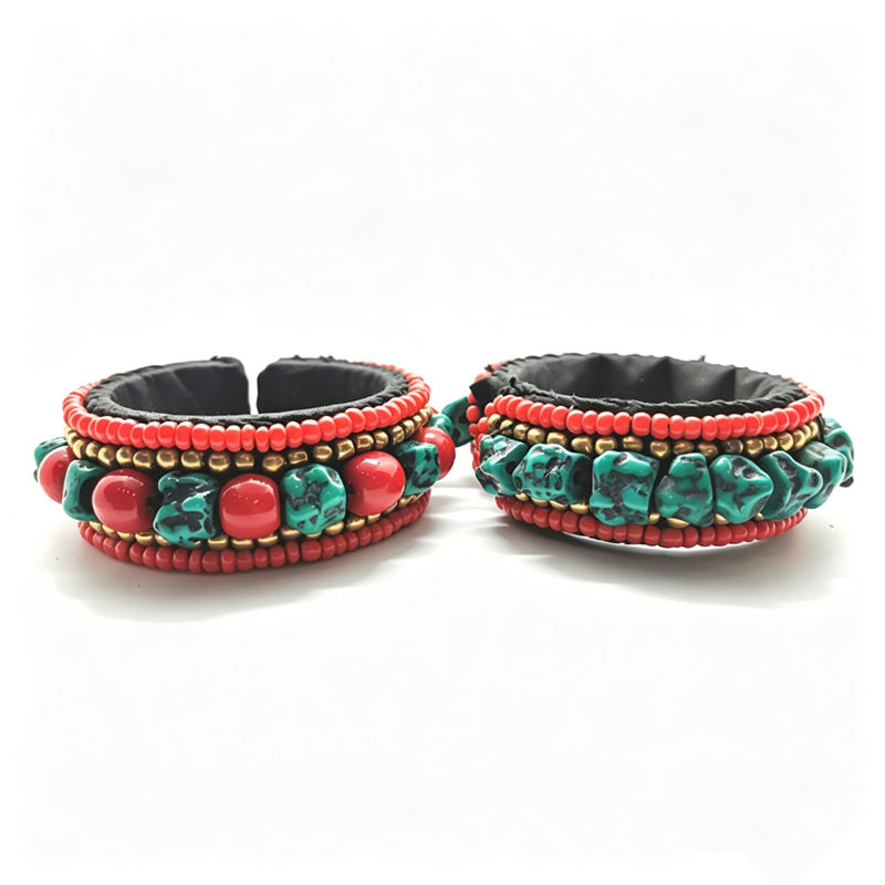 Tibetan Ethnic Handmade Bangle - Ethnic Fashion Com 评论和价格