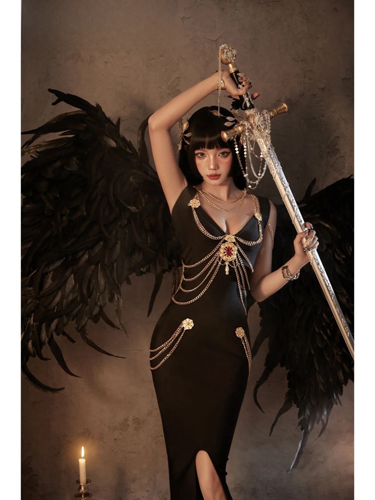 Dark Elf Halloween Stage Perfo - Ethnic Fashion Studio 评论和价格