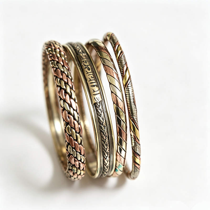 Indian Jewelry Red Copper Wrap - Ethnic Fashion Com 评论和价格