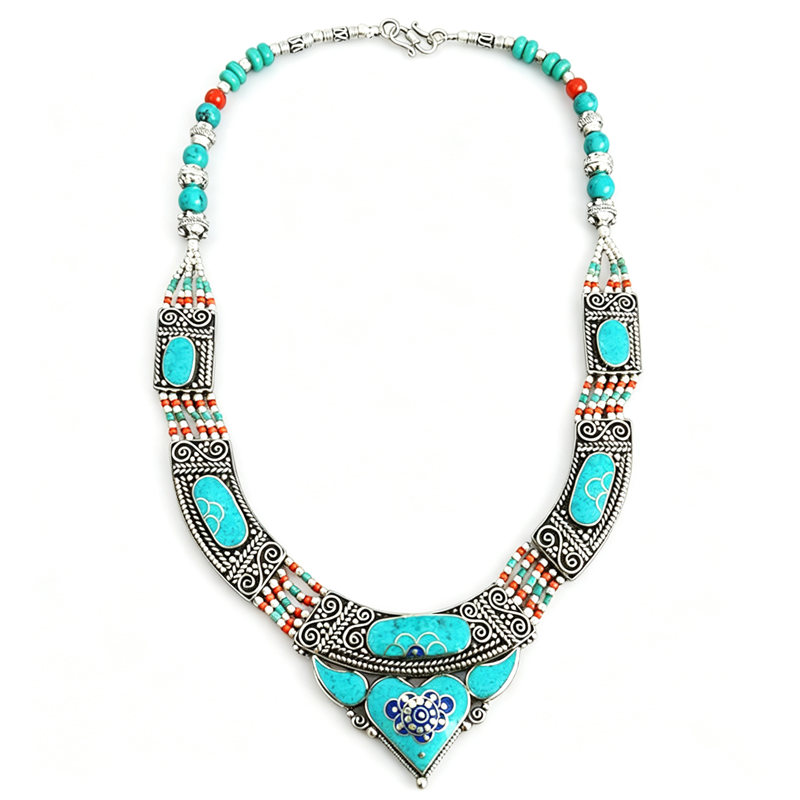 BOHO Vintage Necklaces Collect - Ethnic Fashion Com 评论和价格