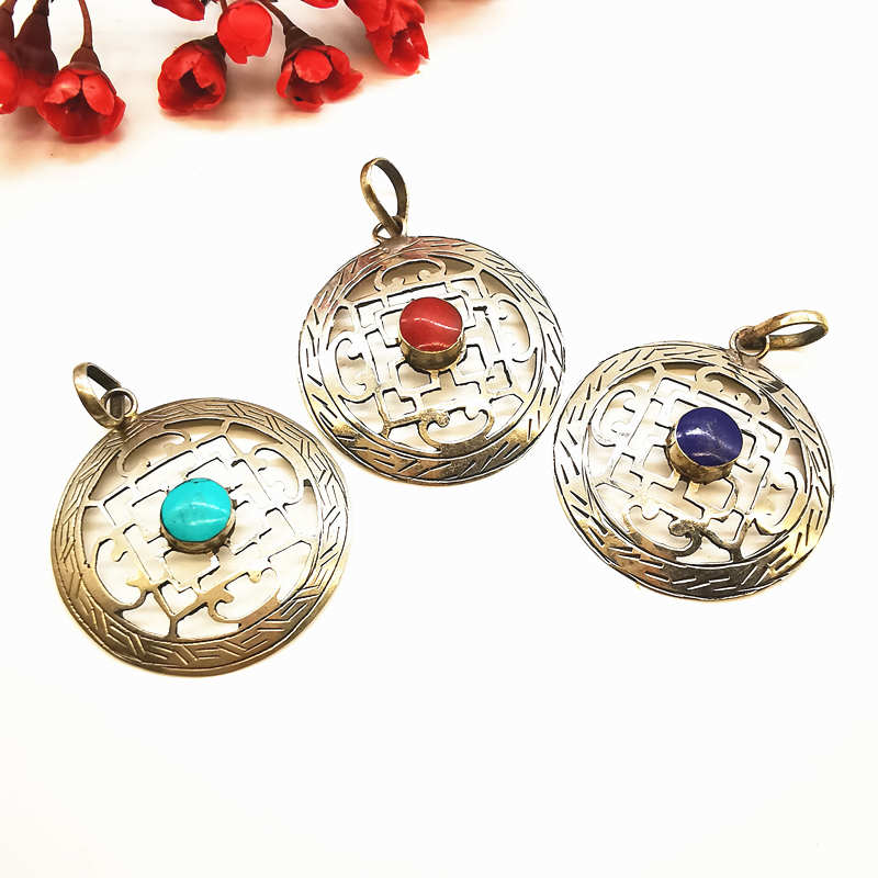 Tibetan Jewelry Mandala Holly  - Ethnic Fashion Com 评论和价格
