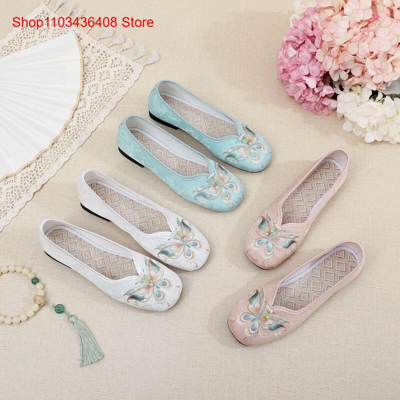 Spring and Summer New Low-Heel - Ethnic Style 评论和价格