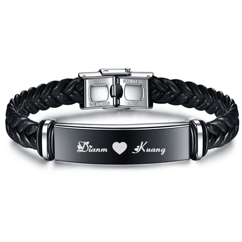 Men's Luxury Hand-woven Leathe - Ethnic Fashion Logo 评论和价格