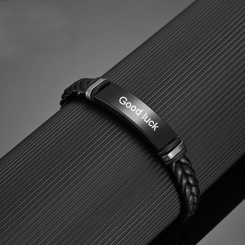 Men's Luxury Hand-woven Leathe - Ethnic Fashion Logo 评论和价格