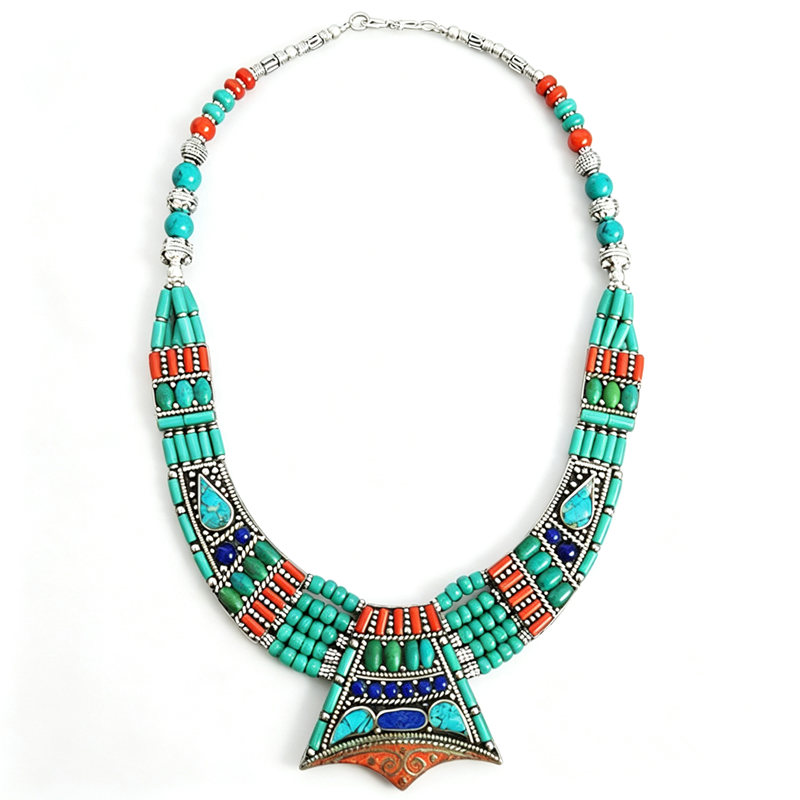 BOHO Vintage Necklaces Collect - Ethnic Fashion Com 评论和价格