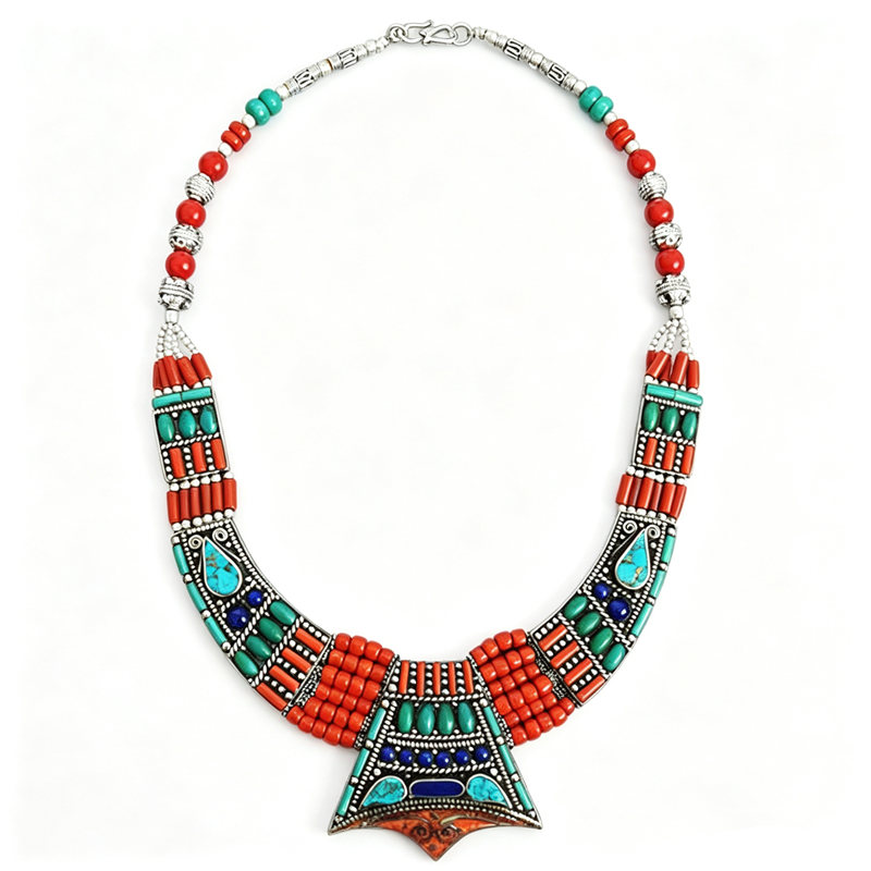 BOHO Vintage Necklaces Collect - Ethnic Fashion Com 评论和价格